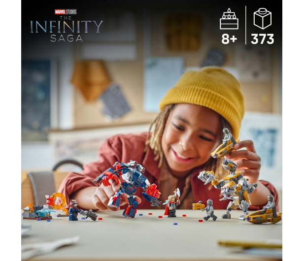 LEGO Super Heroes 76322 Avengers: Koniec gry Thor kontra Chitauri - 1331728 - zdjęcie 4